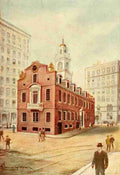 Gleason H Louis Book of Boston 1916 Old State House A4 Photo Print