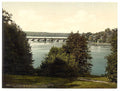Gleinicker Bridge Potsdam Berlin Vintage A4 Photo Print
