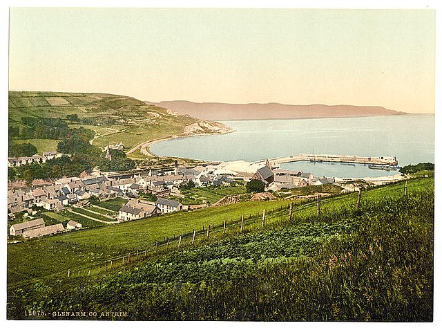 Glenarm County Antrim Vintage A4 Photo Print