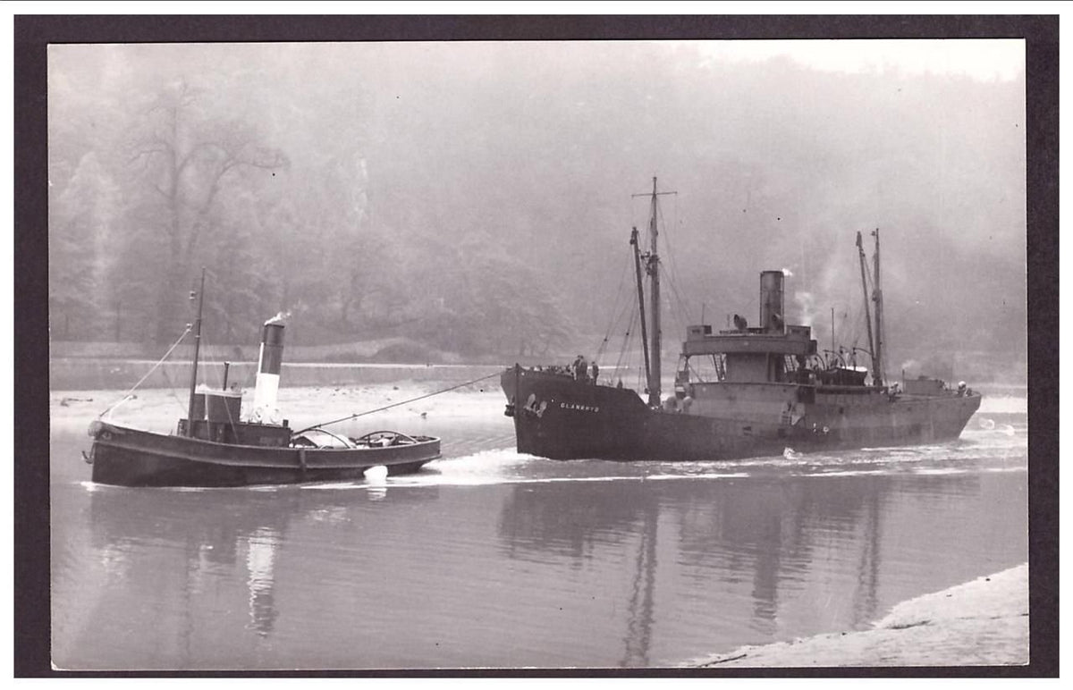Glenrhyd Harris Bros Cardiff Built 1924 Steam ship A4 Photo Print