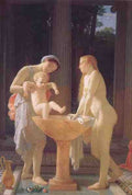 Gleyre The Bath A4 Photo Print