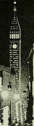 Glimpses of New York 1911 Metropolitan Tower A4 Photo Print
