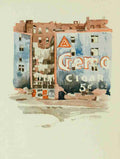 Glimpses of New York 1911 Riverside Warehouses A4 Photo Print