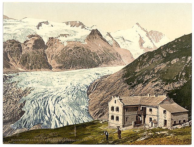 Glocknerhaus Carinthia Vintage A4 Photo Print