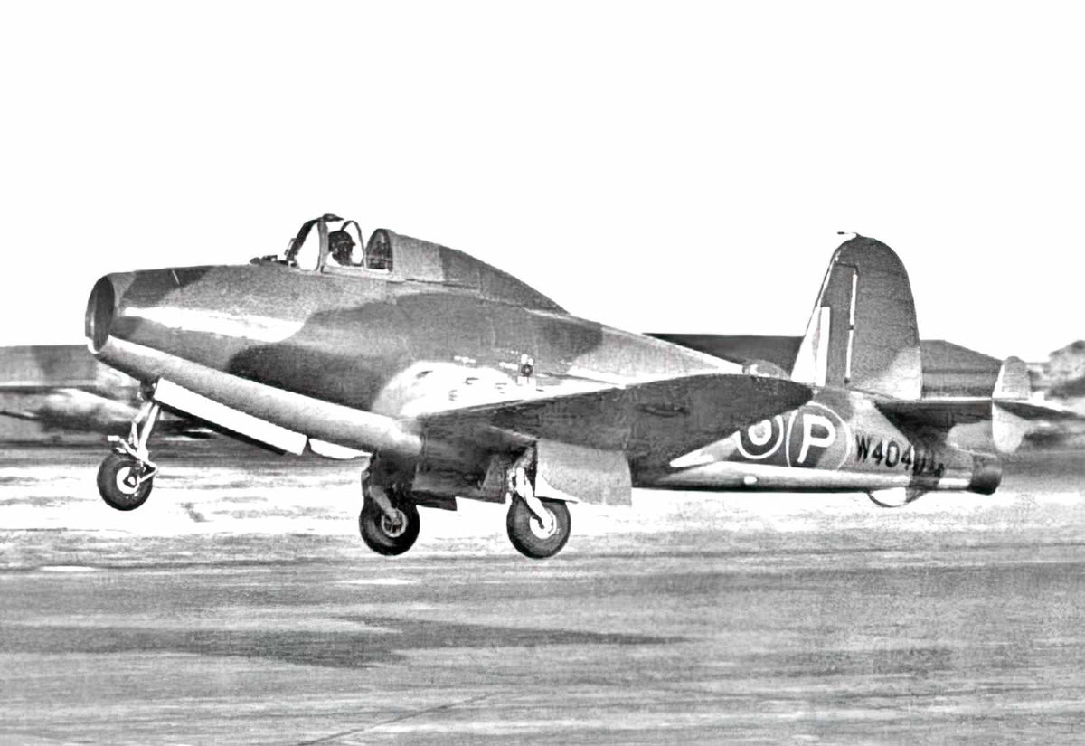 Gloster E28 39 Experimental Jet Aircraft A4 Photo Print