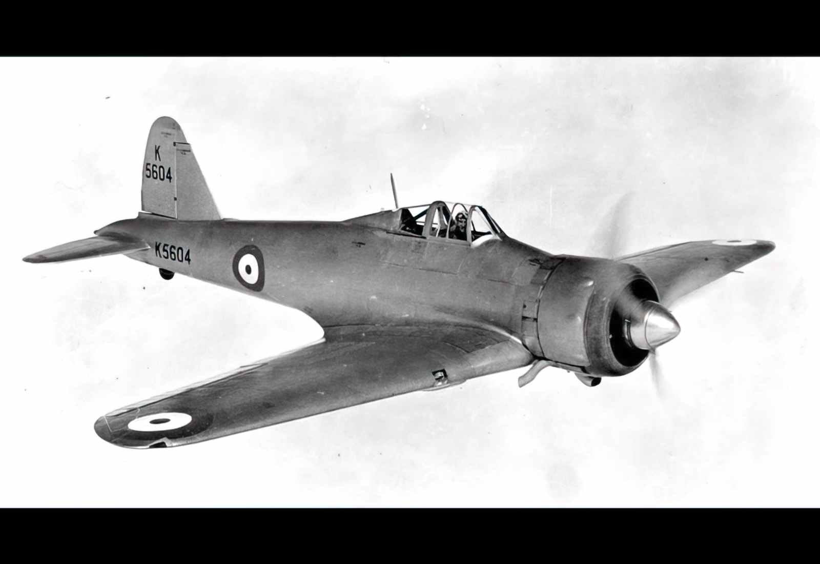 Gloster F5 34 Monoplane Fighter Prototype United Kingdom A4 Photo Print