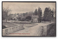 Gloucestershire Ampney Crucis Village From Bridge Cottages Vintage A4 Photo Print