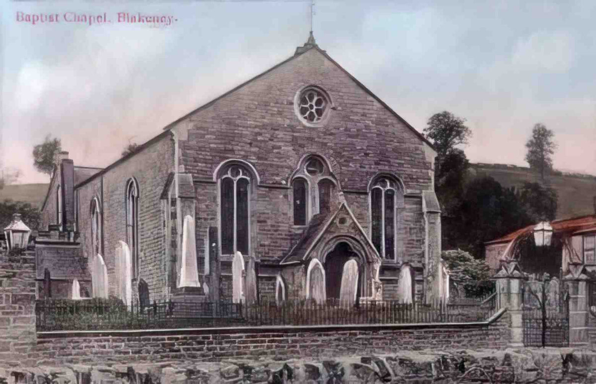 Gloucestershire Blakeney Baptist Chapel 1910s Vintage A4 Photo Print