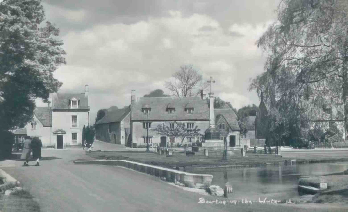 Gloucestershire Bourton on the Water 1950s Vintage A4 Photo Print