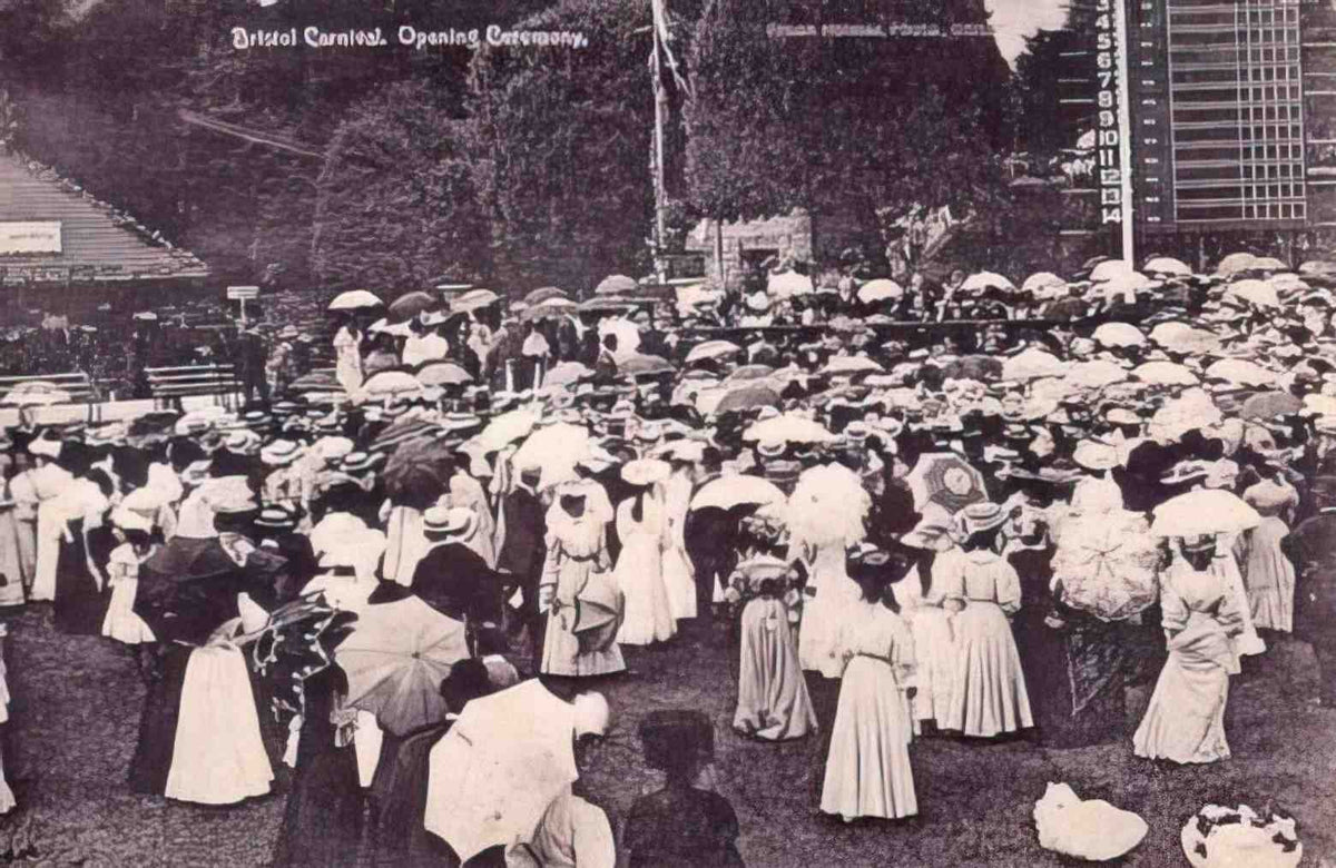 Gloucestershire Bristol Carnival Vintage A4 Photo Print