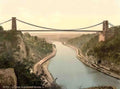 Gloucestershire Bristol Clifton Suspension Bridge 2 Vintage A4 Photo Print