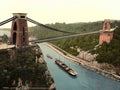 Gloucestershire Bristol from the North East Vintage A4 Photo Print