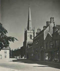Gloucestershire Lechlade Church c1930s Vintage A4 Photo Print