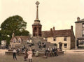 Gloucestershire Lydney The Cross Vintage A4 Photo Print