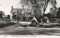 Gloucestershire Mickelton Threeways Hotel and Fountain Vintage A4 Photo Print