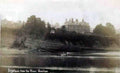 Gloucestershire Newnham Brightlands from the River Vintage A4 Photo Print