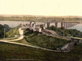 Gloucestershire Sharpness The Severn Bridge Vintage A4 Photo Print