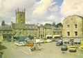 Gloucestershire Stow on the Wold Square 1960s Vintage A4 Photo Print