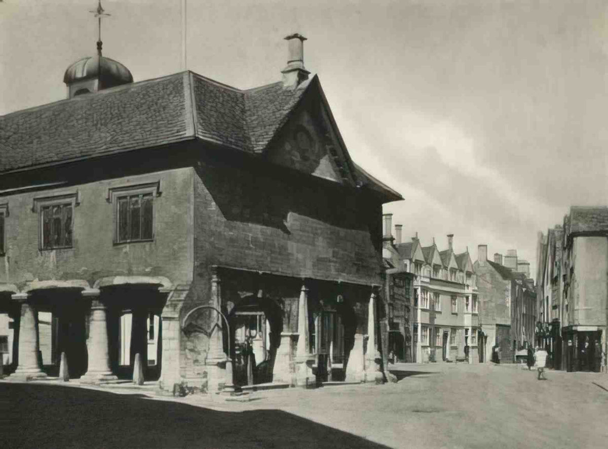 Gloucestershire Tetbury Market Hall c1930s Vintage A4 Photo Print