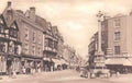 Gloucestershire Tewkesbury High Street Vintage A4 Photo Print