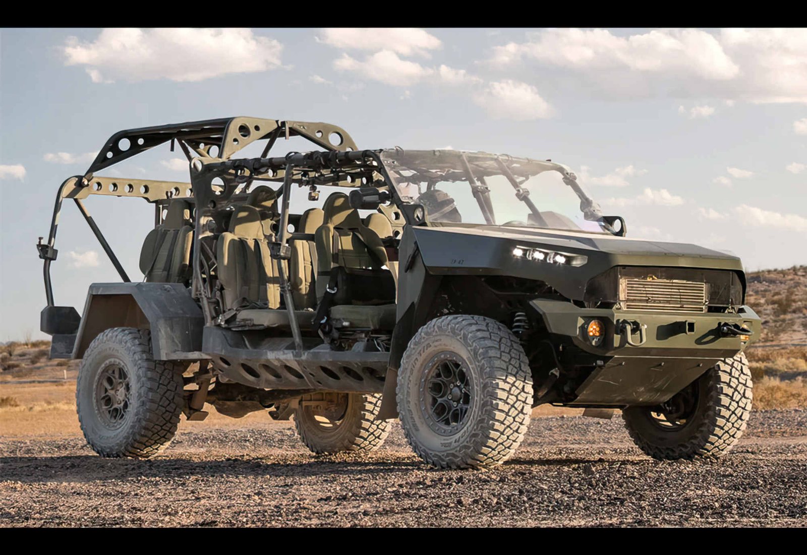 Gm Defense Infantry Squad Vehicle Usarmy A4 Photo Print