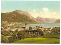 Gmunden Upper Austria Vintage A4 Photo Print