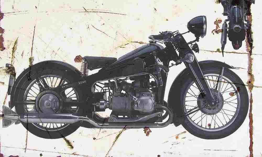 Gnome et Rhone 1939 Aged Vintage A4 Photo Print