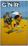 Gnr Beach Men Vintage Retro Advert Ads A4 Photo Print