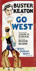  Go West 1925 01 film star poster A4 Photo Print