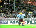 Goal Celebration Newcastle 1990s Vintage Retro Advert