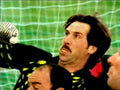 Goalkeeper Black Yellow 1990s Vintage Retro Advert