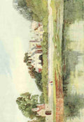 Goble Warwick 1862 1943 Greater Abbeys of England 1908 Beaulieu Abbey The Abbotts House Vintage A4 Photo Print