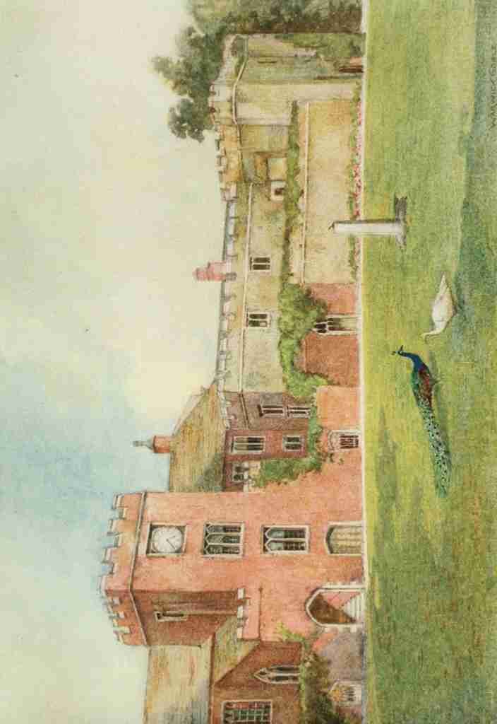Goble Warwick 1862 1943 Greater Abbeys of England 1908 Torre Abbey A4 Photo Print