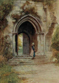 Goble Warwick Abbeys England 1908 Beaulieu Abbey A4 Photo Print