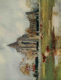 Goble Warwick Abbeys England 1908 Crowland Abbey A4 Photo Print