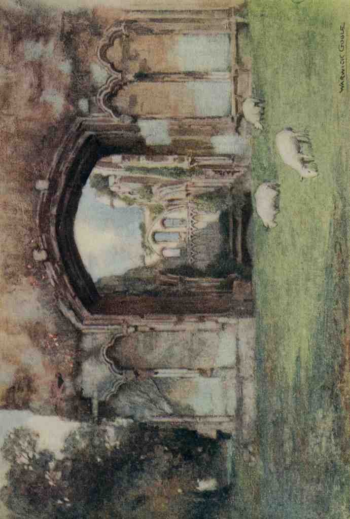 Goble Warwick Abbeys England 1908 Glastonbury Abbey St. Josephs Chapel A4 Photo Print