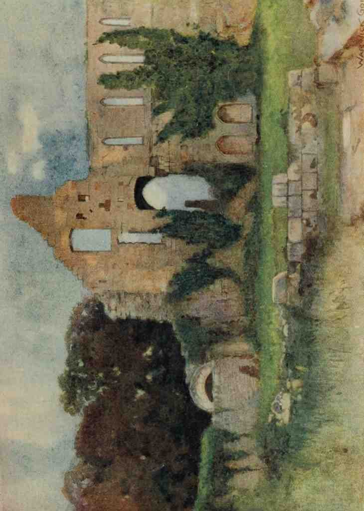 Goble Warwick Abbeys England 1908 Jervaulx Abbey A4 Photo Print