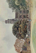 Goble Warwick Abbeys England 1908 Thorney Abbey A4 Photo Print