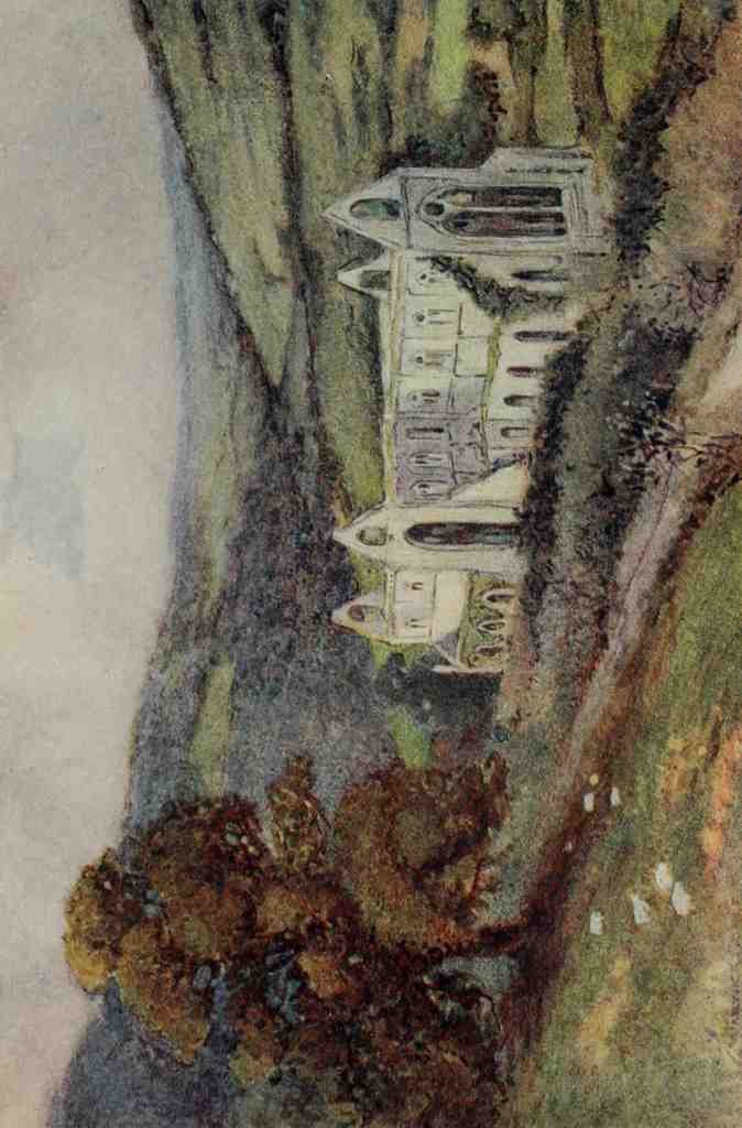 Goble Warwick Abbeys England 1908 Tintern Abbey From South East A4 Photo Print