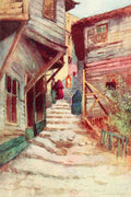Goble Warwick Constantinople 1906 A Step Street A4 Photo Print