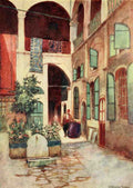 Goble Warwick Constantinople 1906 Carpet Warehouse A4 Photo Print
