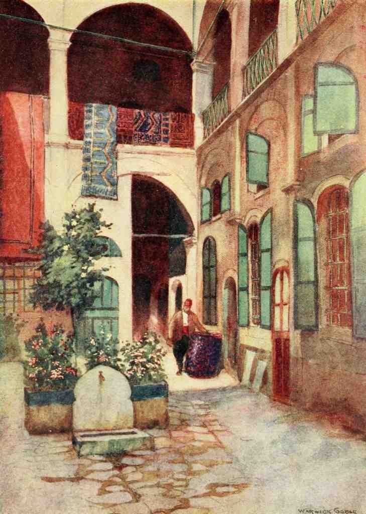 Goble Warwick Constantinople 1906 Carpet Warehouse A4 Photo Print