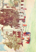 Goble Warwick Constantinople 1906 Court Of Suleimaniyeh A4 Photo Print