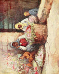 Goble Warwick Constantinople 1906 Flower Sellers A4 Photo Print