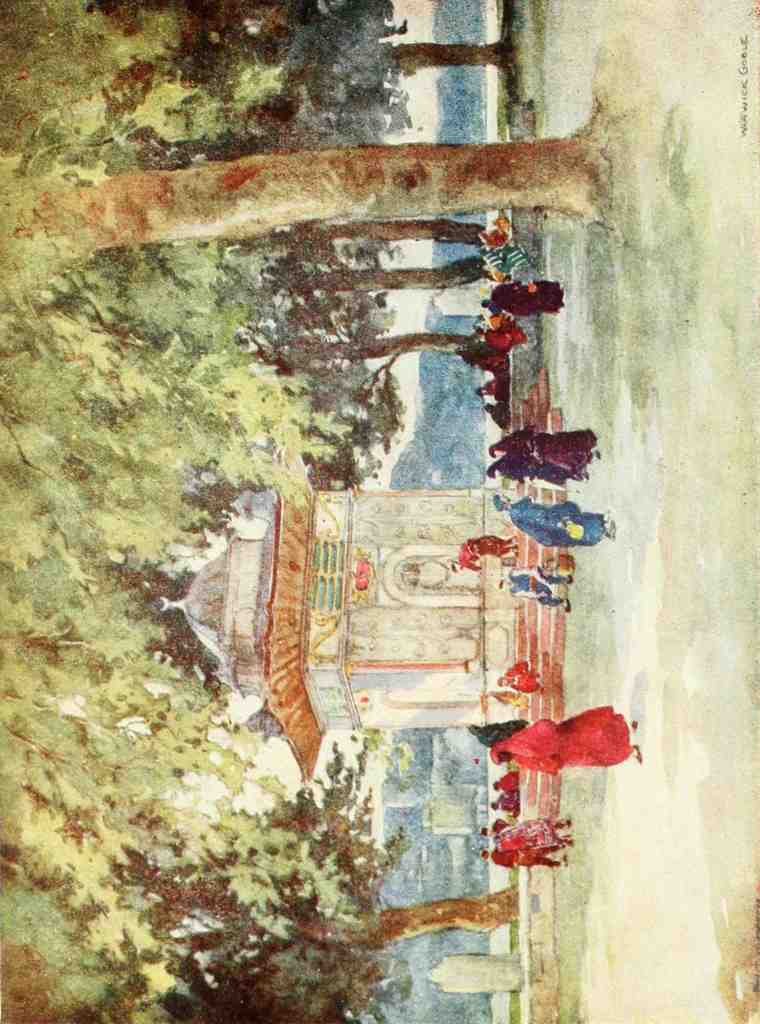Goble Warwick Constantinople 1906 Fountain By Bosporus A4 Photo Print
