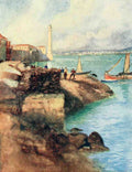 Goble Warwick Constantinople 1906 Seraglio Lighthouse A4 Photo Print