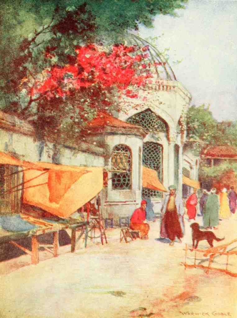 Goble Warwick Constantinople 1906 Tomb In Scutari A4 Photo Print