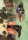 Goble Warwick Fairy Book 1913 At Last She Remembered Her Dream A4 Photo Print