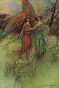 Goble Warwick Geoffrey Chaucer 1912 Alceste God Of Love A4 Photo Print