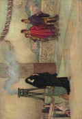 Goble Warwick Geoffrey Chaucer 1912 First Meeting A4 Photo Print